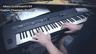 Video thumbnail for Alesis Quadrasynth/S4 -  Custom Cinematic Sounds by LFOstore