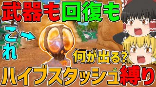 【フォートナイト】武器も回復もハイブスタッシュから手に入れたアイテムしか使えない縛りに挑戦！ビクロイなるか！？【ゆっくり実況】
