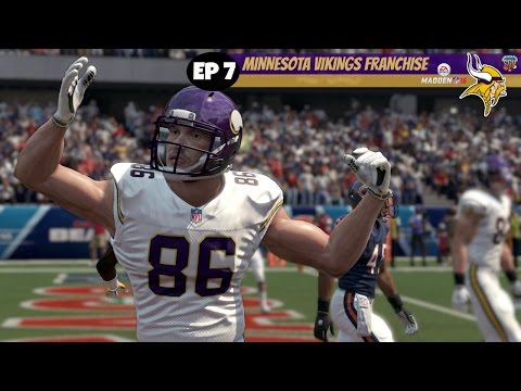 Madden 16 (Xbox One) Minnesota Vikings Owner Mode Franchise - EP7 (Week 8 vs Bears)
