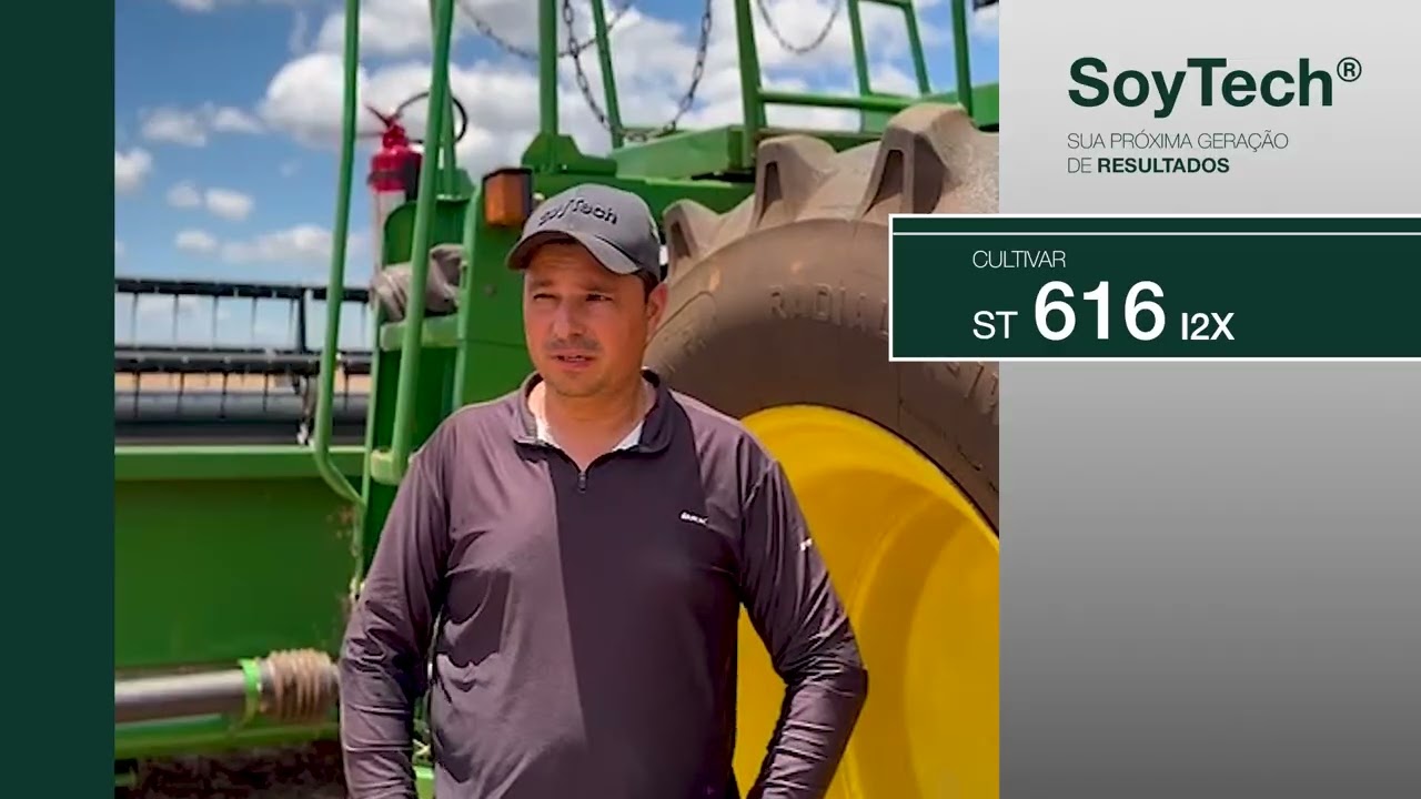 ST 606 I2X SoyTech® alcança 205 sacas por alqueire no Paraná