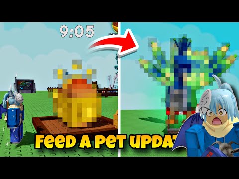 New Feed a Pet Update all New Things | Grow a Garden