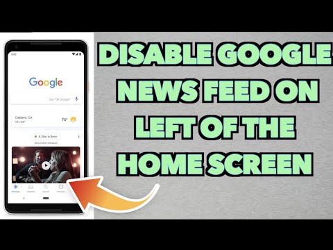 How to disable Google News Feed on left of the home screen for all android phones