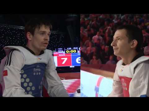 2013 Manchester GP SF M 80kg Semi final   A COOK IMN VS A GAUN RUS