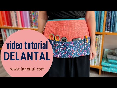 Nuevo Tutorial: Delantal Reversible con bolsillos
