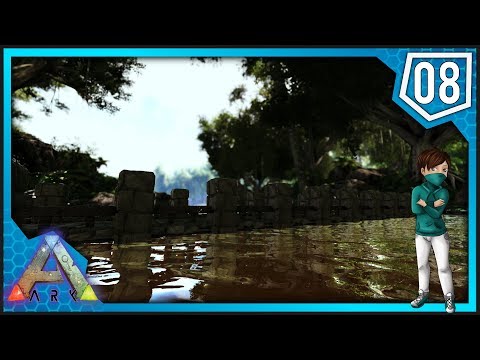 ARK Vanilla | Construction du Pont et Dimétrodon - #08