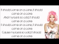 Nicki Minaj - Come On A Cone Lyrics Video