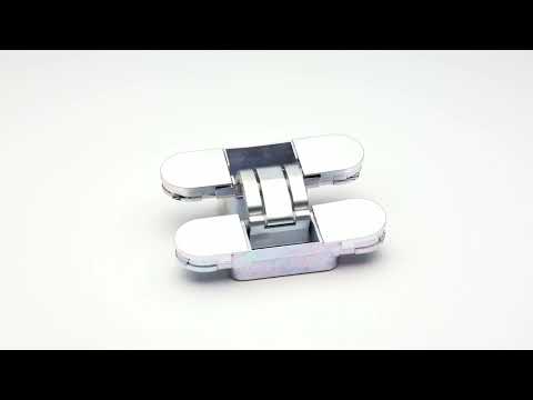 Миниатюра изображения товара Петля дверная Lockstyle Eclipse 2.0 (матовый хром)