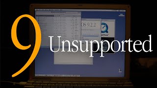 Mac OS 9 on a PowerBook G4 Aluminium (Unsupported)