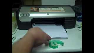 Printing a Test Page - HP Deskjet D2460 - HP Printer Support