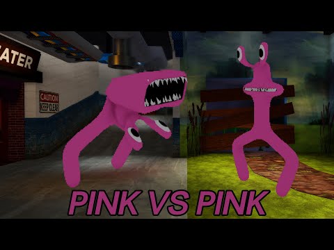 FNF Rainbow Friends 1.5 But Pink VS Pink | Pink Cover Part - Friday Night Funkin'