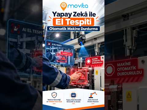 Yapay Zekâ ile El Tespiti ve Otomatik Makine Durdurma | Movita