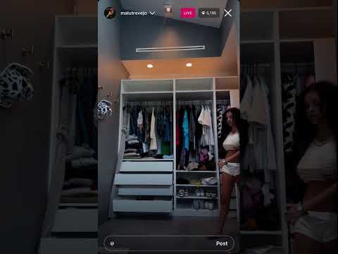 Malu Trevejo Live Instagram
