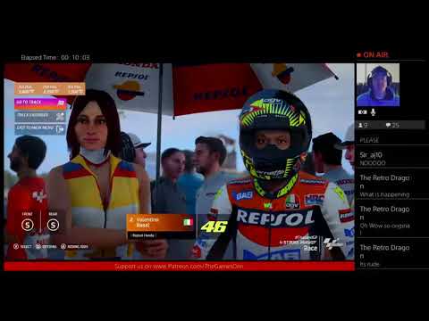 MotoGP 20 Historical Challenges Live stream
