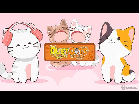 Duet Cats (iOS, Android) Cat Cute Games - Rhythm Music Games for Two - 30 Songs Walkthrough - YouTube