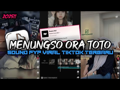 DJ MENUNGSO ORA TOTO BY MUSLIH FVNKY || AKU SING GEMATI AKU SING NRESNANI SOUND VIRAL TIKTOK 2025
