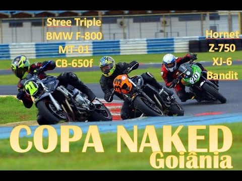 Motos Nakeds de Varias Marcas Disputando a COPA NAKED - Treino Livre 09-12-2016