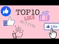 TOP 10 Green Screen Like Button No Copyright No Music