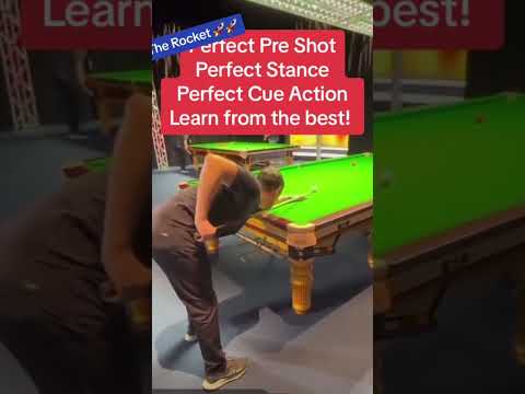 Perfect Cue Action Ronnie O’Sullivan!!