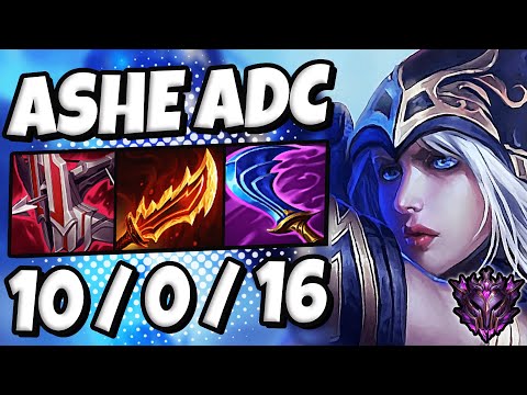 Ashe vs Jhin [ ADC ] Lol Korea Master Patch 12.2 ✅
