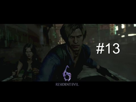 Resident Evil 6 - Leon Campaign S-Rank Walkthrough - Part 13 - Chapter 4