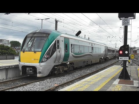 Irish Rail 22000 Class Intercity Train 22345 - Connolly Station, Dublin