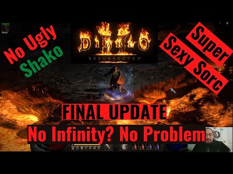 Diablo 2 Resurrected. D2R Online FINAL UPDATE Unique/Sexy 200 MF 30k Damage No Infinity Light Sorc