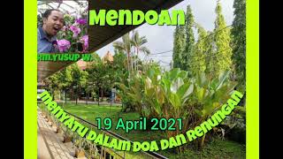 MENDOAN-Senin, 19 April 2021-RD. Yusuf Widiarko