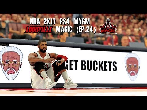 NBA 2K17 PS4 Louisville Magic MyLeague - CRAZY FIRST HOME GAME!!!! (EP.24)