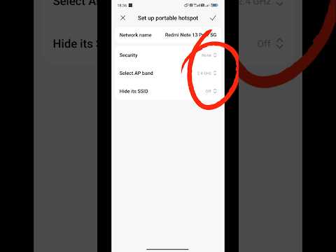 Set Up Portable Hotspot Setting ✅ Redmi | POCO | Xiaomi #shorts #youtubeshorts