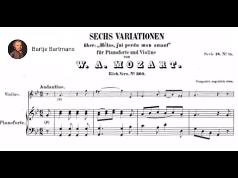 Mozart - 6 Variations on 