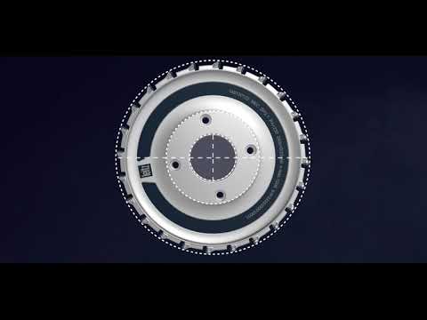 Segtuvas LEITZ 180° ACTIVE WOW, A4, 80 mm, 1 vnt. video