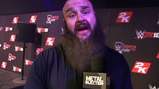 Braun Strowman Loves TOOL (The Band), Talks Being A #Gymspirtation | Metal Injection