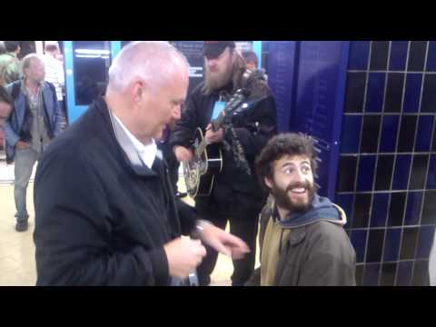 Jam session in Stockholm subway
