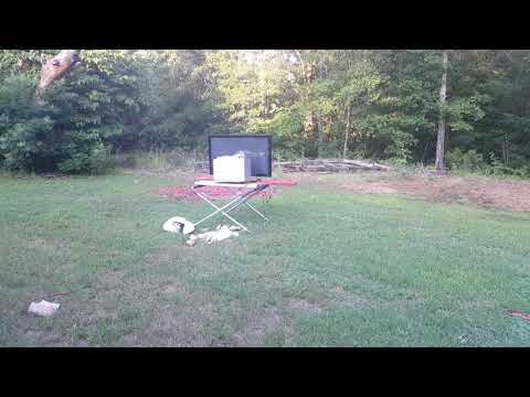 Airbag in microwave.