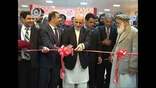 جمهور رئیس غني د افغانستان د ملي صنایعو د تولیداتو نندارتون پرانیست