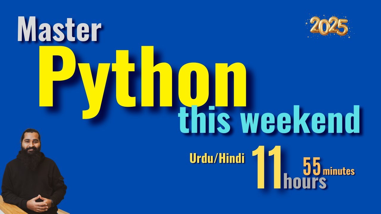 Python 101 Crash Course for Beginner Data Scientists | Urdu (12 h) A Truly Free & Complete Course?