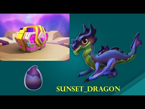 Dragon Mania Legends | Chest Opening | Win Sunset Dragon