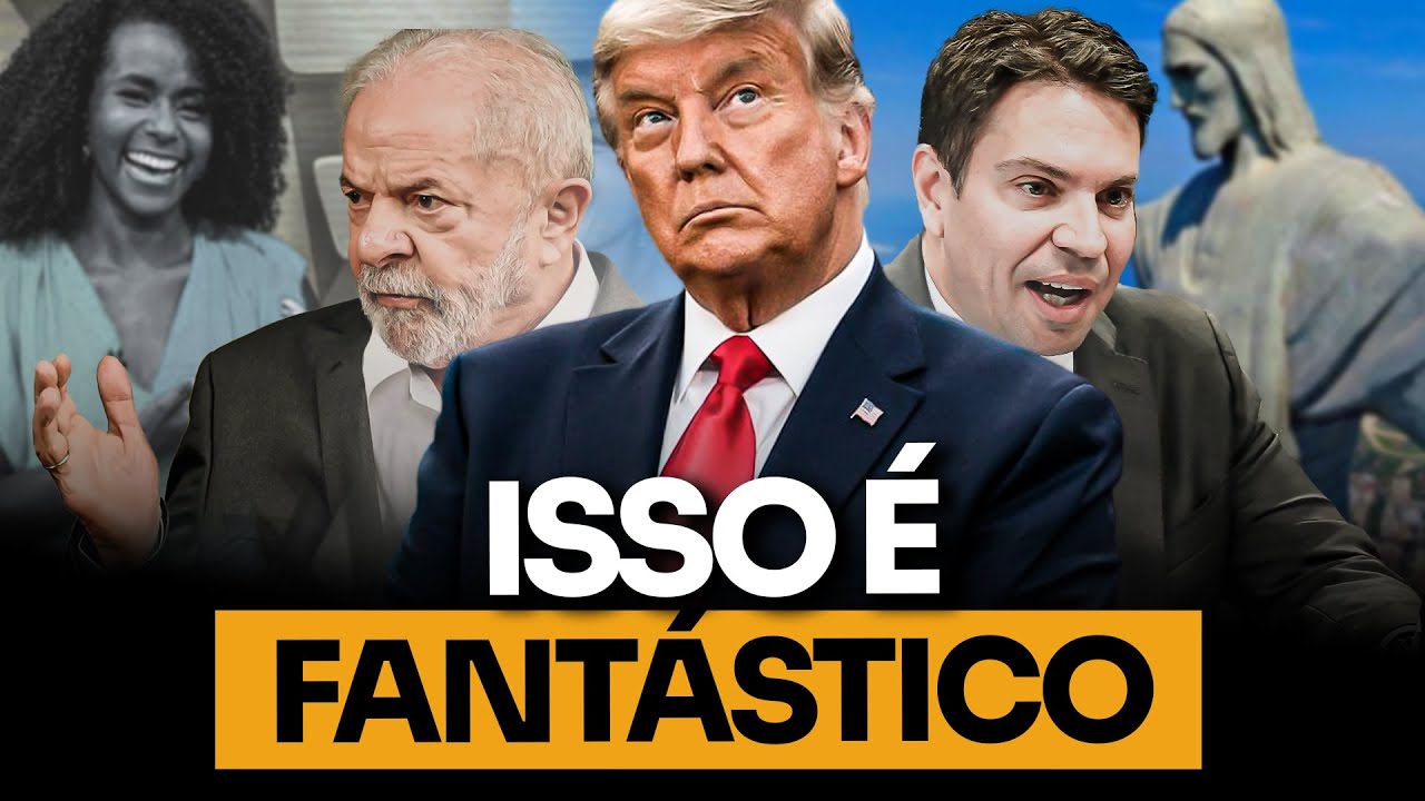 FANTÁSTICO da GLOBO menciona vitória de TRUMP em 1m e meio, MENOR REPORTAGEM da noite