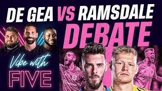 De Gea v Ramsdale Debate l Will Man Utd Make Top 4? | Saka Out For Salah Team Of The Year!