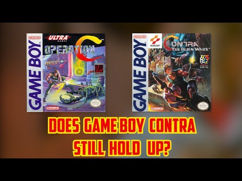 Does Contra on Game Boy Still Hold Up?  (Operation C and The Alien Wars Review)
