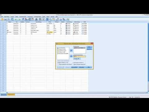SPSS - Mann Whitney U Test