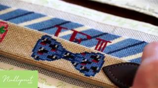 How to Stitch a Needlepoint Belt