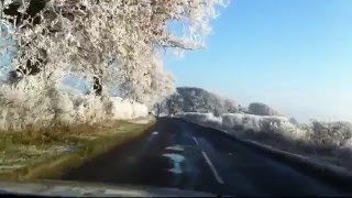 preview picture of video 'Hoar Frost, Loxley, England.'