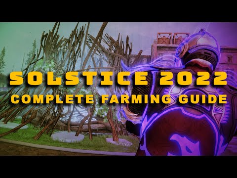 Destiny 2 | FASTEST SOLSTICE FARMS - Complete Guide To Silver Leaves, Armor Upgrades & Kindling!