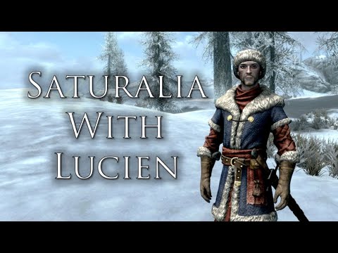 Lucien Flavius Saturalia DLC - All Comments and Christmas Songs - Elder Scrolls V: Skyrim AE Mod