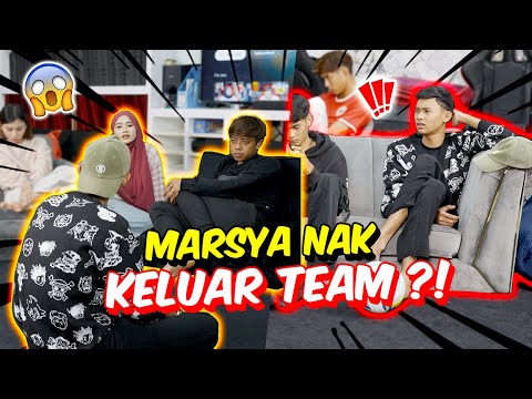 MARSYA NAK KELUAR TEAM ?! - PRANK RAHIM SAMP4I FRUST !!