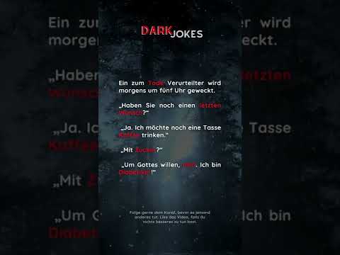 Dark Jokes #72: Böse Witze, schlechte Jokes, schwarzer Humor & Satire