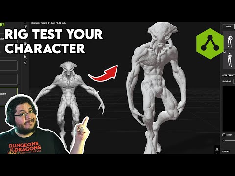 AccuRig: How to Rig and Test Your Characters for Animation and Posing