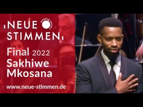 NEUE STIMMEN 2022 – Final: Sakhiwe Mkosana, "Hai già vinta la causa", Le nozze di Figaro, Mozart