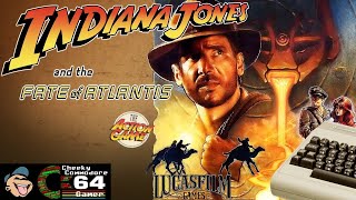 INDIANA JONES AND THE FATE OF ATLANTIS – Commodore 64 (1992) | Classic Action-Adventure with Indy